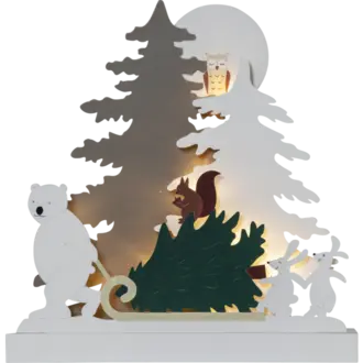 Bordsdekoration Forest Friends