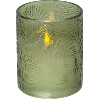 LED Blockljus Flamme Leaf