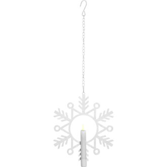 Inomhusdekoration Flamme Snow