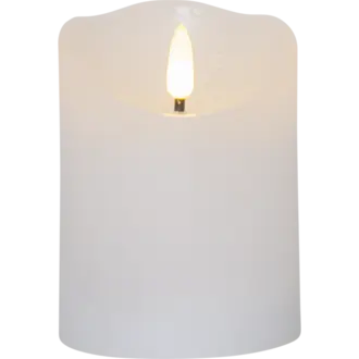 LED Blockljus Flamme Rustic