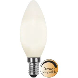 LED-lampa E14 C35 Opaque filament RA90