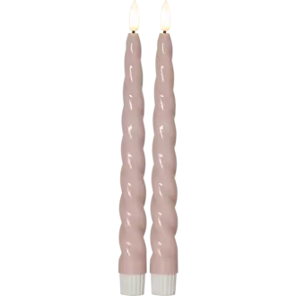 LED Antikljus 2-pack Flamme Shine