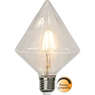 LED-lampa E27 Clear