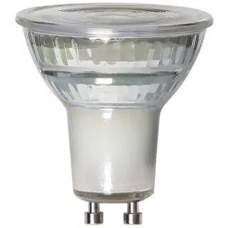 LED-lampa GU10 MR16 Spotlight Glass