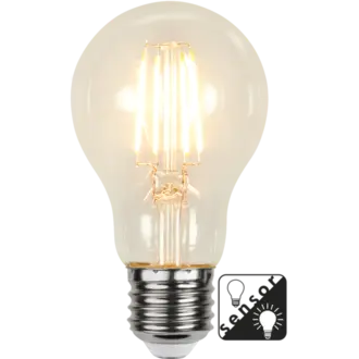 LED-lampa E27 A60 Sensor clear