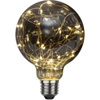 LED-lampa E27 G95 Decoled 