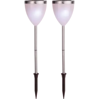 Solcellspollare 2-pack Vigo