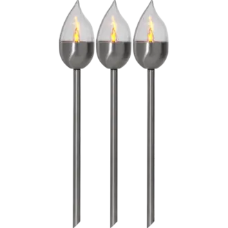 Solcellspollare 3-pack Olympus
