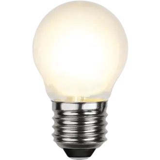 LED-lampa E27 G45 Frosted
