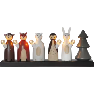 Ljusstake Forest Friends