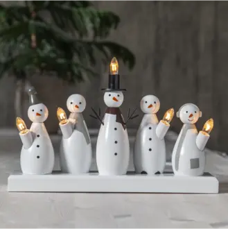 Ljusstake Snowman