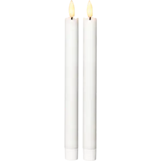 LED Antikljus 2-pack Flamme