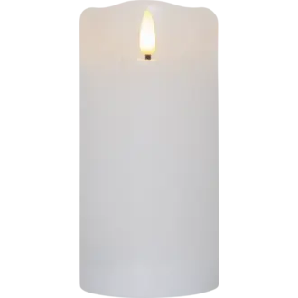 LED Blockljus Flamme Rustic