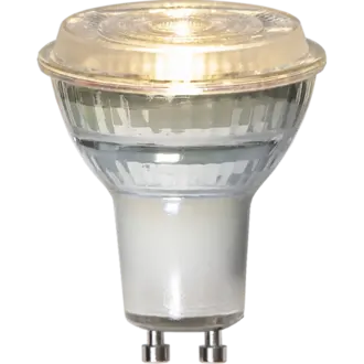 LED-lampa GU10 MR16 Spotlight Glass