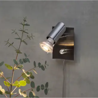 LED-lampa GU10 MR16 Spotlight Glass