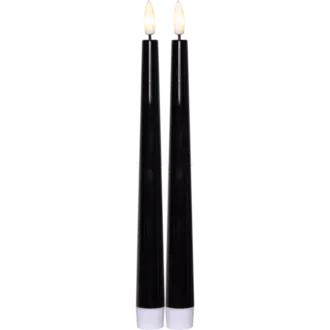 LED Antikljus 2-pack Flamme Candy