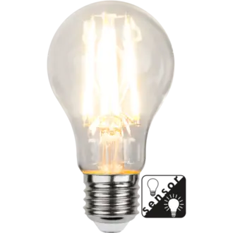 LED-lampa E27 A60 Sensor clear