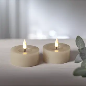 LED Värmeljus 2-pack Flamme Flow