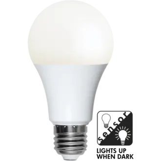 LED-lampa E27 A60 Sensor opaque