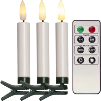 Julgransbelysning Flamme 10LED