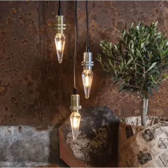 LED-lampa E14 Decoled