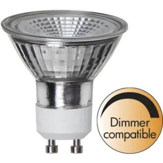 LED-lampa GU10 MR16 Spotlight Glass