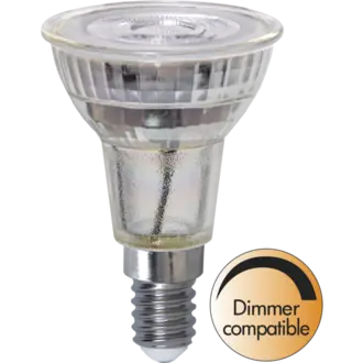 LED-lampa E14 PAR16 Spotlight Glass
