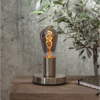 LED-lampa E27 ST64 Decoled Grace Smoke