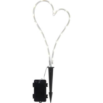 LED Gravljus Decorationheart
