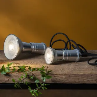 LED-lampa E27 PAR30 Spotlight Glass