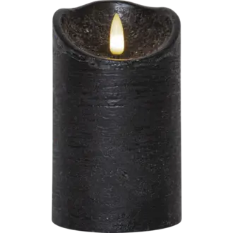 LED Blockljus Flamme Rustic