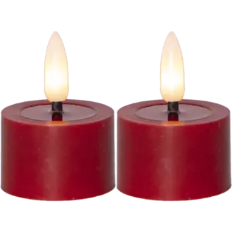 LED Värmeljus 2-pack Flamme Flow
