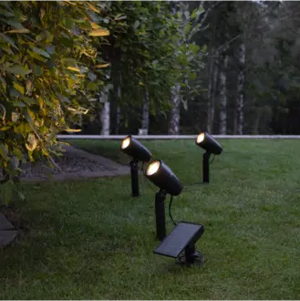 Solcellsspotlight Powerspot x 3