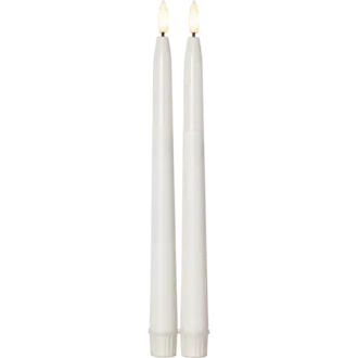 LED Antikljus 2-pack Flamme Slim Outdoor