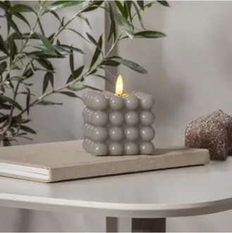 LED Blockljus Flamme Dot