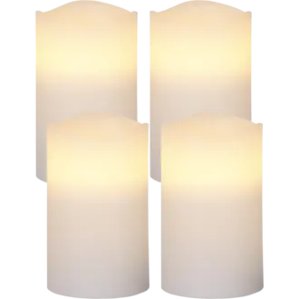 LED Blockljus 4-pack May