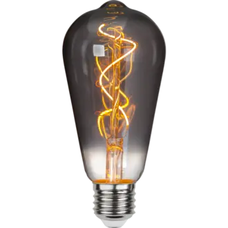 LED-lampa E27 ST64 Decoled Grace Smoke