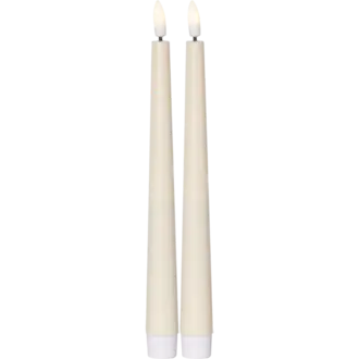 LED Antikljus 2-pack Flamme Candy