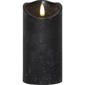 LED Blockljus Flamme Rustic