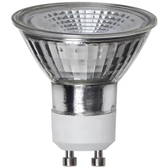 LED-lampa GU10 MR16 Spotlight Glass