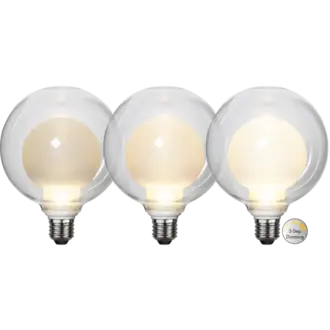 LED-lampa E27 Space 3-step