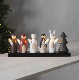 Ljusstake Forest Friends