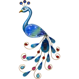 Solcellsdekoration Peacock
