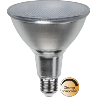 LED-lampa E27 PAR38 Spotlight Glass