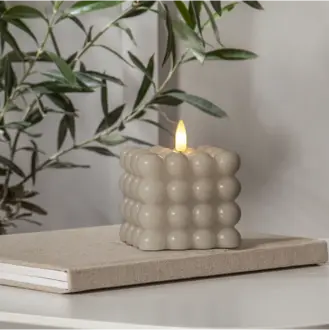 LED Blockljus Flamme Dot