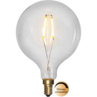 LED-lampa E14 G95 Soft Glow