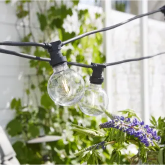 LED-lampa E27 G95 Outdoor Lighting PC Cover Filament