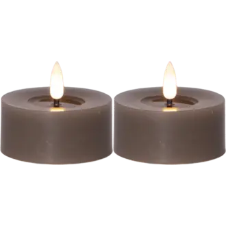 LED Värmeljus 2-pack Flamme Flow