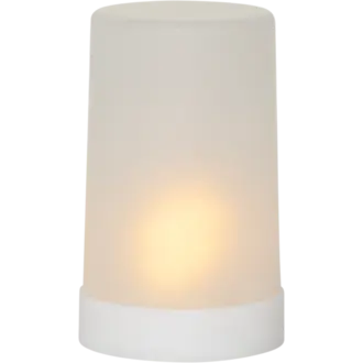 LED Blockljus Flame Candle