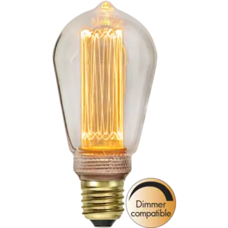 LED-lampa E27 ST64 New Generation Classic
